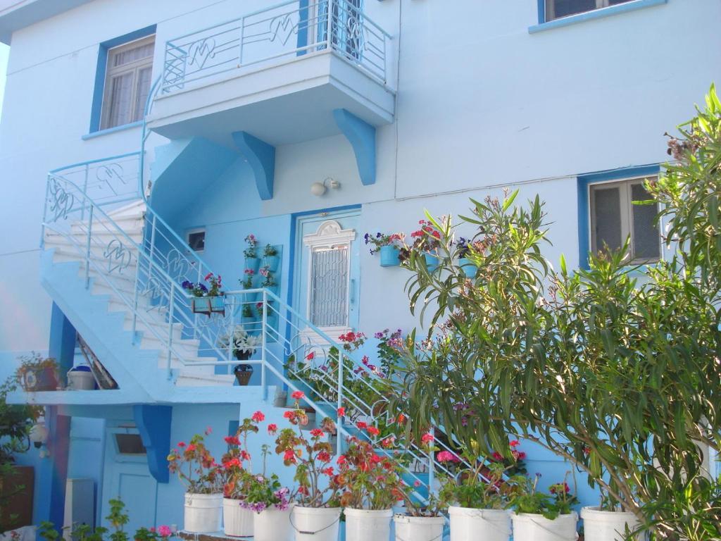 Mavi Pension Hotel Ayvalı Exterior foto